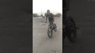 Fat bike drift 💀☠️shorts ytshorts stunt ytshorts [upl. by Nikolas382]