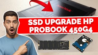 Can I use an M2 NVMe SSD in my HP ProBook 450 G4 laptop  Tutorial Video [upl. by Slavic525]