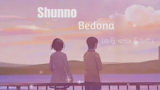 ShunnoBedona  Lofi Remix  by Ahmed  Shakib  Bristi Bilashini [upl. by Esorlatsyrc212]