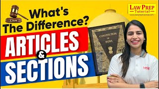 CLAT 2025 Articles and Sections  Whats the Difference Between Articles amp Sections [upl. by Ahsirak]