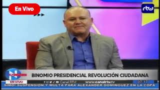 DiegoEnMedios  Entrevista a Diego Borja en Canal RTU [upl. by Nosnar]