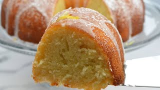 Lemon Bundt Cake with Glaze [upl. by Nitsoj]