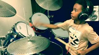 Collins Montelus  Praise  Elevation Worship  Drum Cover [upl. by Berhley]