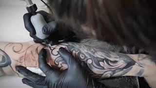 Tattoo Timelapse  Filigree by Lil B [upl. by Ashly172]