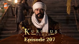 Kurulus Osman Urdu  Season 5 Episode 207 [upl. by Enyar]