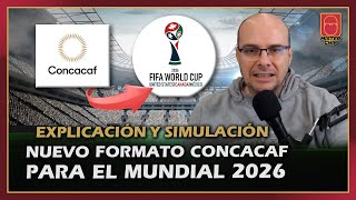 Os explico el NUEVO FORMATO CONCACAF para clasificarse al MUNDIAL 2026 [upl. by Assirral286]