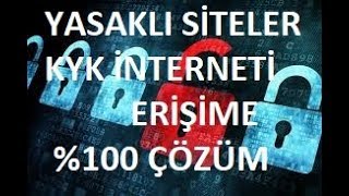 İnternet erişimi yasak olan heryere basit bir program ile çözüm KYK yurtlarındaki internete VPN [upl. by Ingrim]