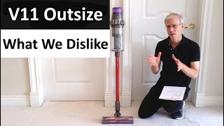 Dyson V11 Outsize  What We Dislike [upl. by Onailime]