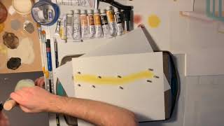 Pochoir stencil Printing with Sean Morrissey Part 1 [upl. by Steffi]