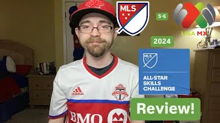 RSR6 MLS AllStars 56 Liga MX AllStars 2024 MLS All Star Skills Challenge Review [upl. by Ennaxxor76]