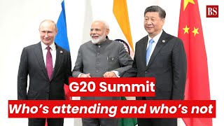 G20 Summit Who’s attending and who’s not [upl. by Kacerek742]