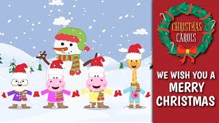 We Wish You A Merry Christmas with Lyrics  Christmas Carols for Children Love to Sing [upl. by Yeuh]