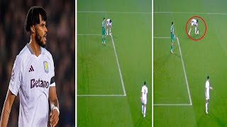 Tyrone Mings Concedes a Truly BIZARRE Penalty on His Champions League Debut as He Picks up Goal Kick [upl. by Juxon494]