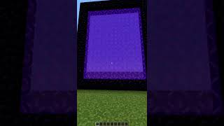 How Big Can Be Nether Portal In Minecraft [upl. by Ignazio]