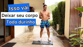 Isso vai deixar o seu corpo todo durinho  Treino em casa [upl. by Gnok]