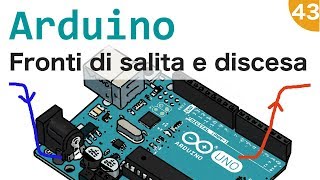 Arduino individuare fronti di salita e discesa di un pulsante  43 [upl. by Aineg443]