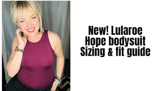 NEW Lularoe Hope bodysuit [upl. by Janela]