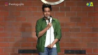 Stand up Comedy by Aakash GuptaSarojini Nagar Excuse Me Brother😱 [upl. by Stutman]