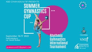 Sunday Afternoon 17 Sept  Summer Gymnastic Cup  Rhythmic Gymnastics International Tournament [upl. by Jermain]