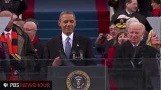 Watch President Obama Deliver His Second Inaugural Address [upl. by Silvie948]