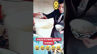 Salat ogrisi qolga tushdi🤣🤣🤣🤣🤣 [upl. by Eelyah]