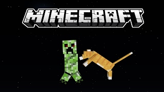 ¿Por qué los Creepers le tienen miedo a los gatos XDD  MINECRAFT Corto [upl. by Anuahsal913]