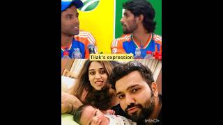 Tilak varma’s expression indvspak cricket latest rohitsharma highlights trending viratkohli [upl. by Nagek]