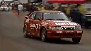 Pikes Peak Hill Climb 2001  Per Eklund  2000 Saab 93 Viggen Start Pikes Peak [upl. by Annabell]