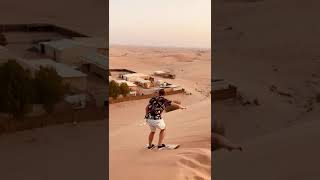 Sandboarding in Abu Dhabi [upl. by Anertak]