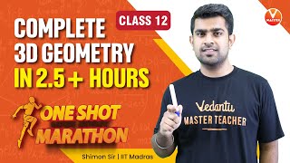 3D Geometry Class 12 in One Shot by Shimon Sir  L1  25 Hours  Maths Tamil  OneShot Marathon [upl. by Aicilla655]