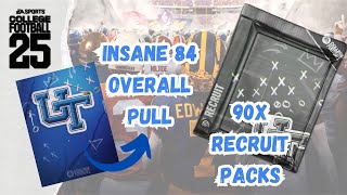 Insane Pull Is Opening Recruit Packs The Move College Football 25 Ultimate Team [upl. by Chrysler]