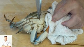 EXTREMELY GRAPHIC Live Kill and Twice Cooked Blue Crabs [upl. by Cadmann]