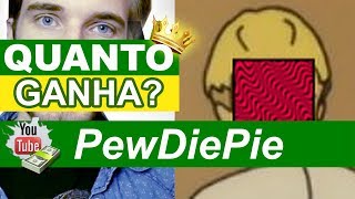 Quanto Ganha PewDiePie  Youtuber [upl. by Hsan]