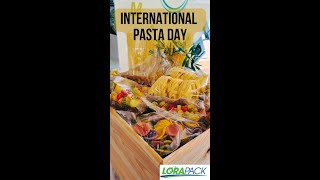 International Pasta Day crima lorapack pastaday [upl. by Howlond]