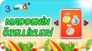 Maddenin Özellikleri 📗 3ten 4e Hazırlık Kampı 2024 [upl. by Yolanda710]