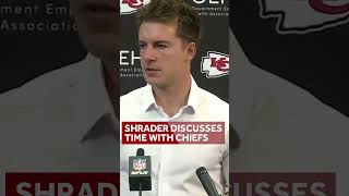 Spencer Shrader discusses time with the Chiefs [upl. by Shepp115]