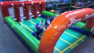 Pony Downs  Inflatable Horse Race Track [upl. by Leese]