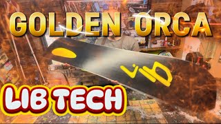 LIB TECH ￼Golden Orca ￼wax and edge [upl. by Inele]