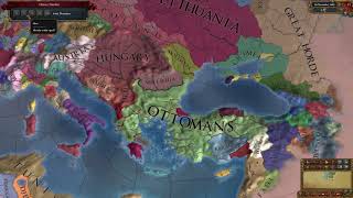 Eu4  Most Epic Ottoman collapse by 1463 Ai only [upl. by Bonar]