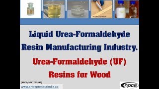 Liquid UreaFormaldehyde Resin Manufacturing Industry  UreaFormaldehyde UF Resins for Wood [upl. by Chelsie]