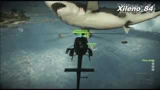 MEGALODON EN ATAQUE EN NANSHA  EASTER EGG BATTLEFIELD 4 PS3 [upl. by Anileva]