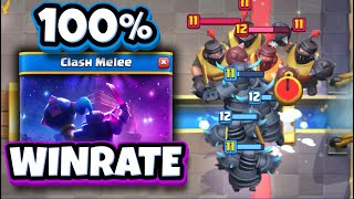 BEST DECK For The NEW CHALLENGE Clash Melee [upl. by Lleroj]