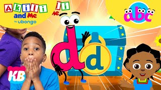 Find the Letter D with Kamdenboy amp Kyraboo  ABC learning  Learn and Play with Akili and Me [upl. by Adanama]