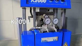 K2000 polyurethane foam machine 2024 [upl. by Ahsiner694]