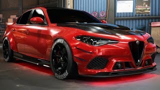 ALFA ROMEO GIULIA  Need for Speed Payback [upl. by Nahgeam970]