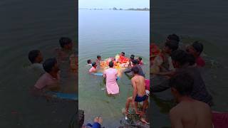 Finally Hamne Mata Rani Ka Visarjan Dhum Dham Se Kar Diya minivlog matavisarjan shortsfeed￼￼ [upl. by Hadlee]