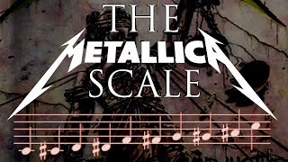 How To Write Metal Riffs using the METALLICA SCALE  Composition  Guitar Lesson [upl. by Akema]