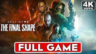 DESTINY 2 THE FINAL SHAPE Gameplay Walkthrough CAMPAIGN FULL GAME 4K 60FPS PS5  No Commentary [upl. by Moraj]