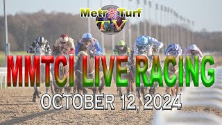 12 October 2024  Philippines Horse Racing Live  Metro Manila Turf Club Inc [upl. by Aissatsan]