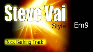 Rock Ballad Guitar Backing Track Steve Vai Style Em By VitoAstone [upl. by Atinuj713]